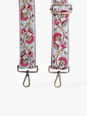 Embroidered bag strap from fudakti